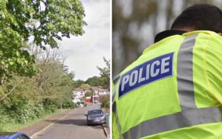 Police were dispatched to Grasmere Close 
