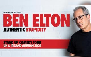 Ben Elton will perform at the Alban Arena on Saturday, September 21