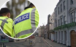 A man has been struck by a man wearing a balaclava in Fore Street, Hertford.