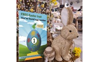 Notcutts St Albans Garden Centre is hosting a free family Easter Trail this Easter holiday
