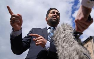 First Minister Humza Yousaf is facing no confidence votes (Andrew Milligan/PA)