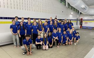 Some of the City of St Albans swimmers. Picture: COSTA SWIM