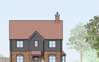 What the homes in Colney Heath might look like once they are built.
