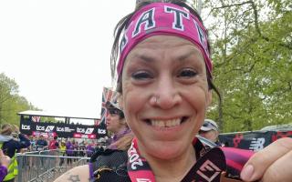 Kate ran the London Marathon for Rennie Grove Peace Hospice